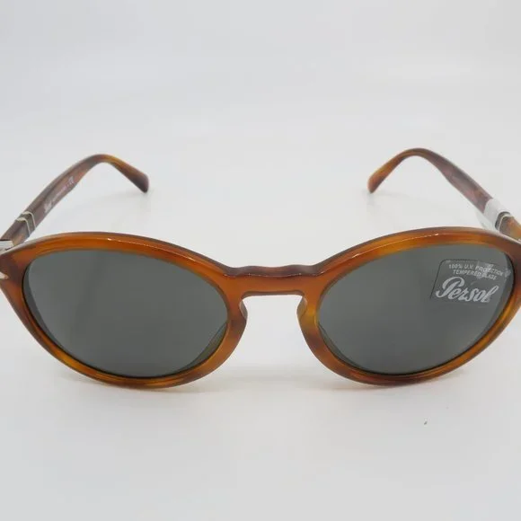 Persol PO3237-S 96/R5 52 TERRA DI SIENA Tortoise/Grey Tempered Glass Sunglasses - Picture 4 of 7